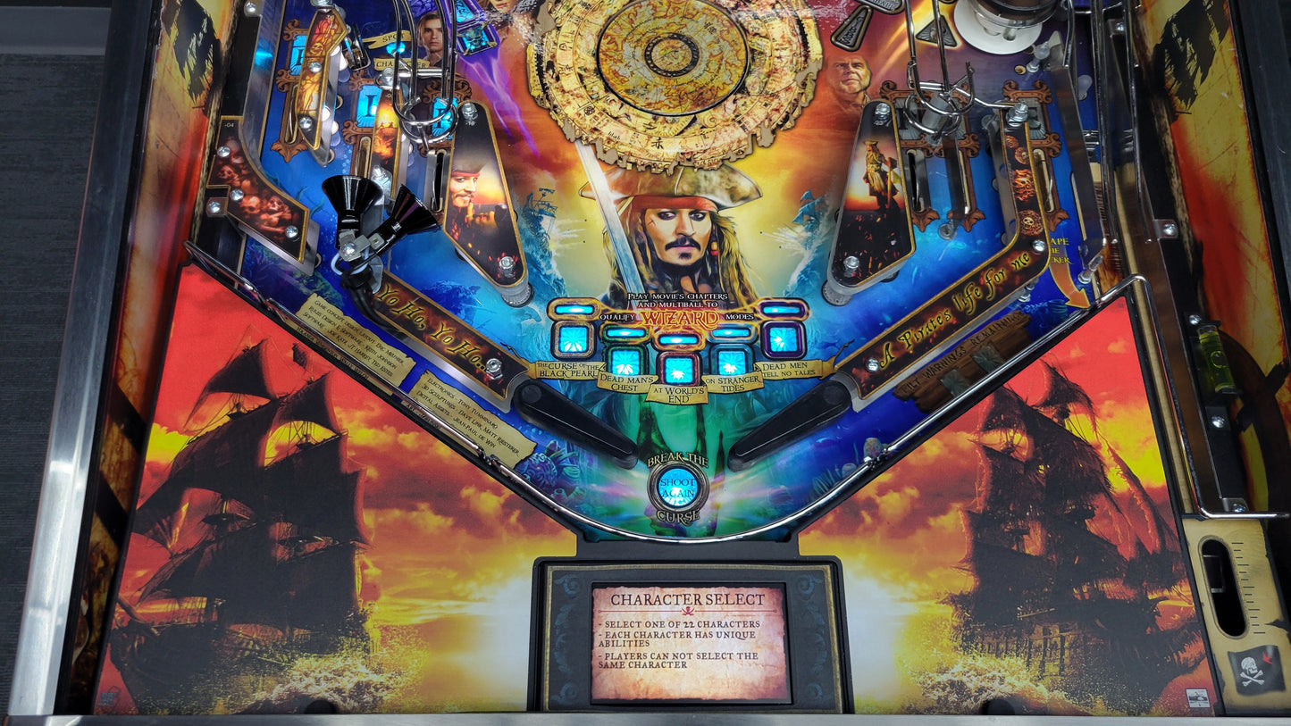 Pirates Of The Caribbean by Jersey Jack Pinball HUO