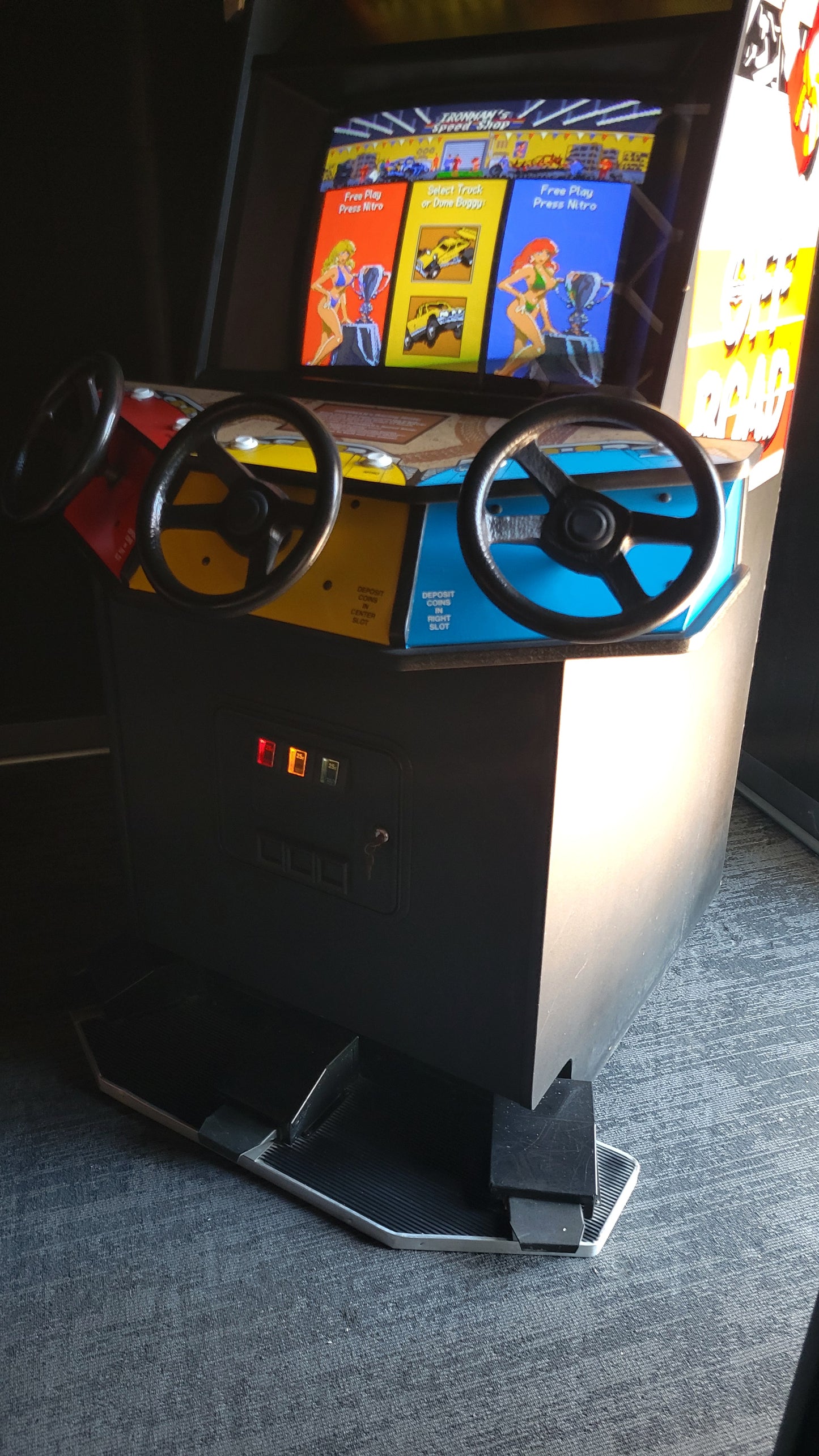 Ivan Stewart's Super Off Road Arcade Machine HUO