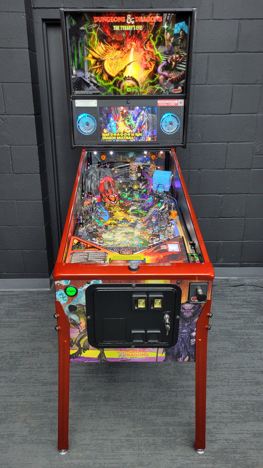 Stern Dungeon & Dragons The Tyrants Eve LE Pinball HUO