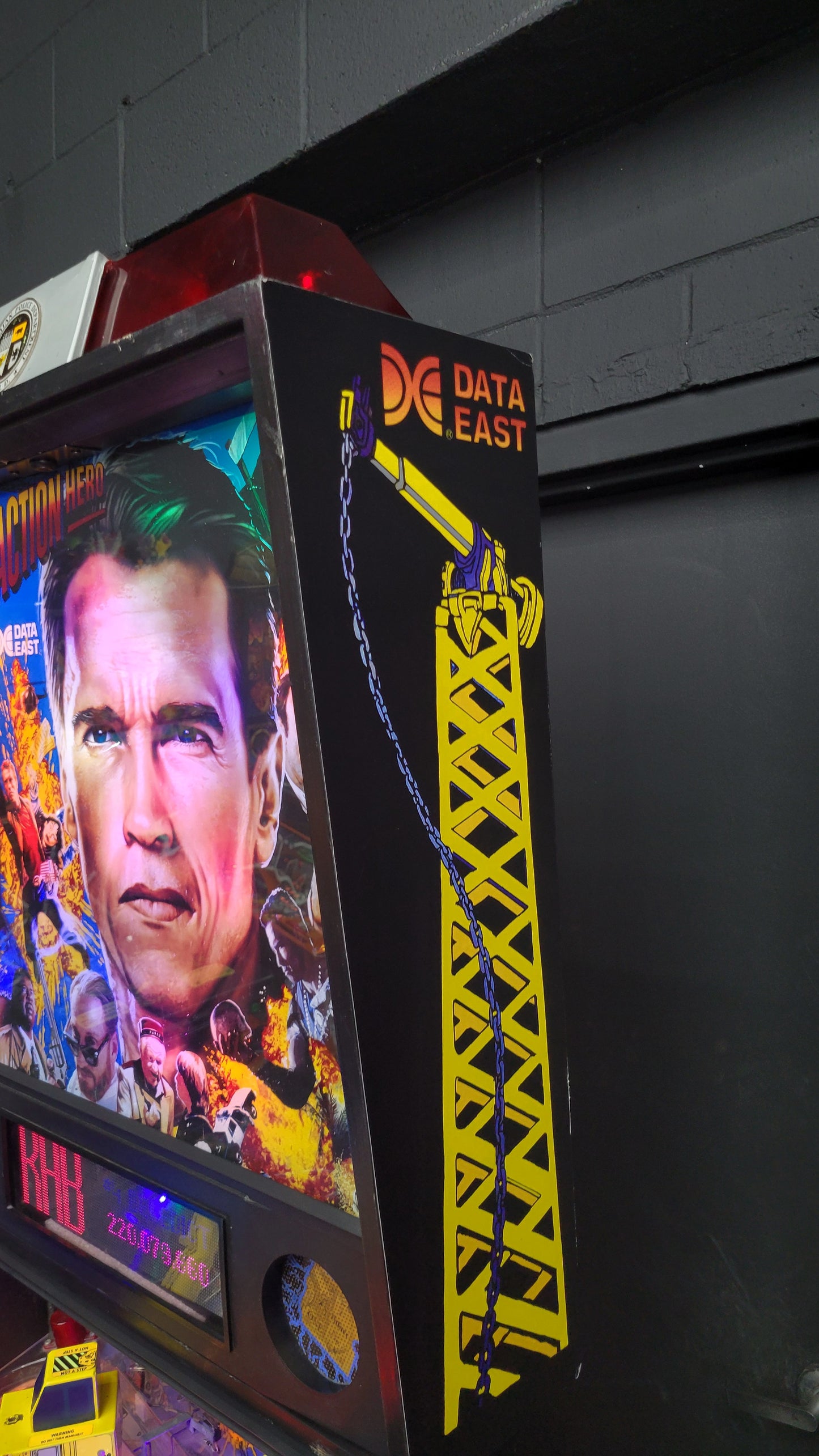 Data East The Last Action Hero Pinball