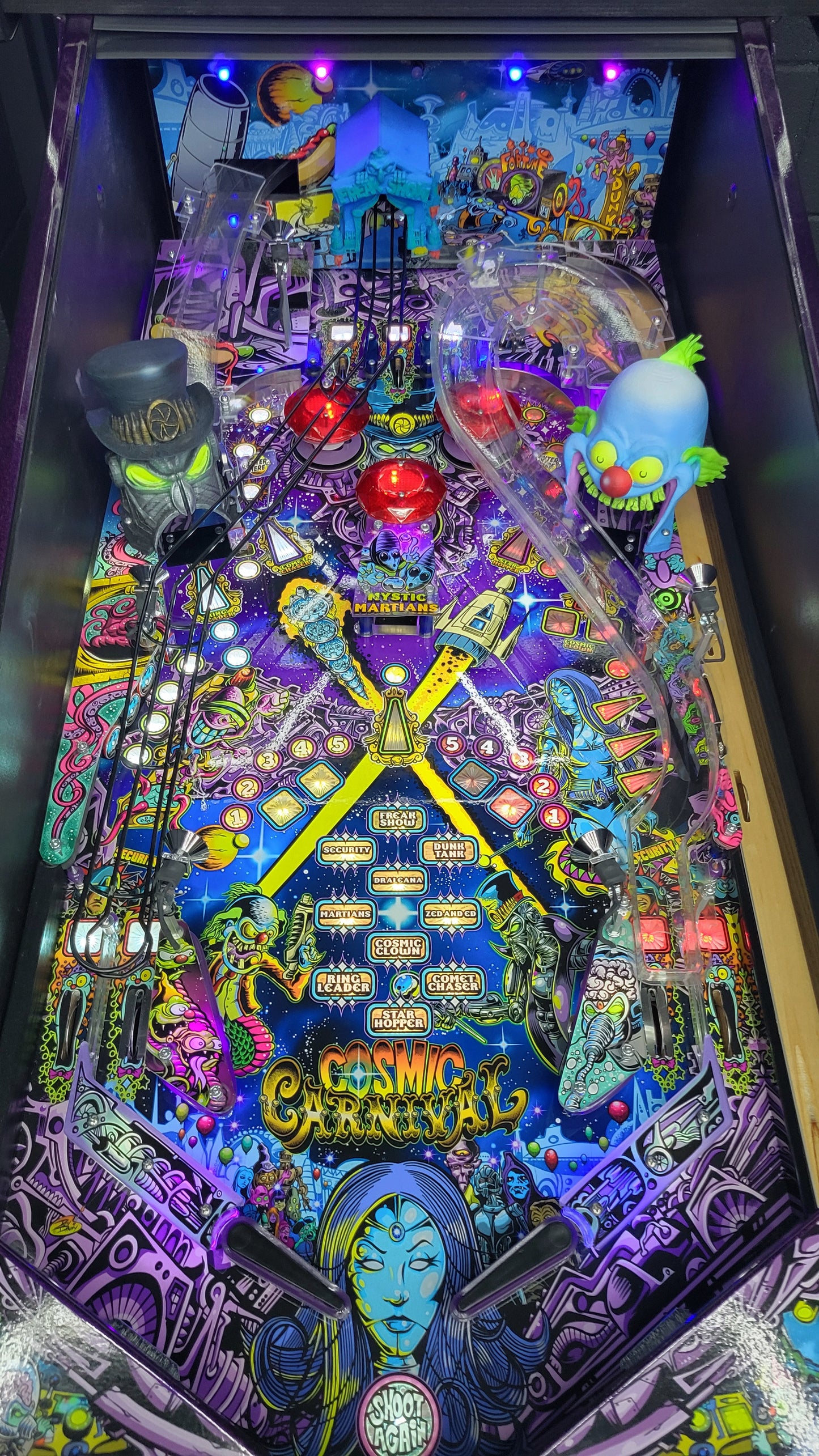 Cosmic Carnival Pinball by Suncoast