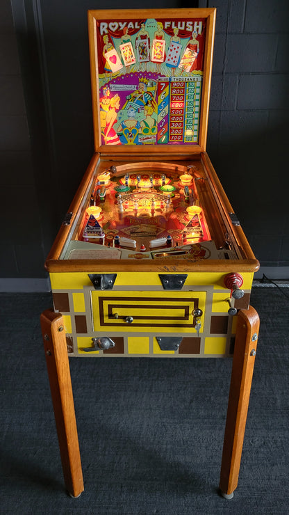 Gottlieb 1957 Royal Flush Vintage Pinball