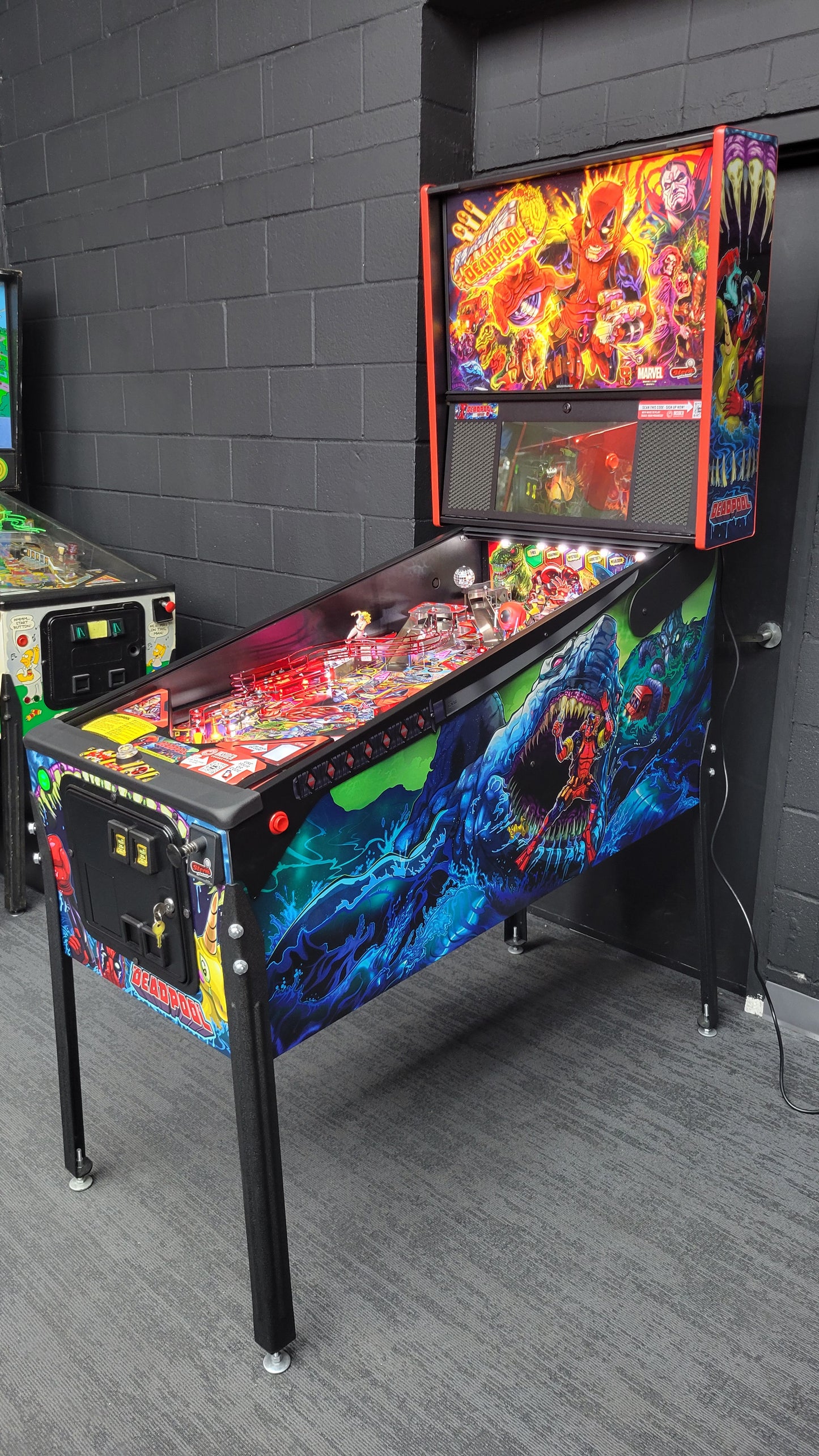 Deadpool Premium pinball by Stern