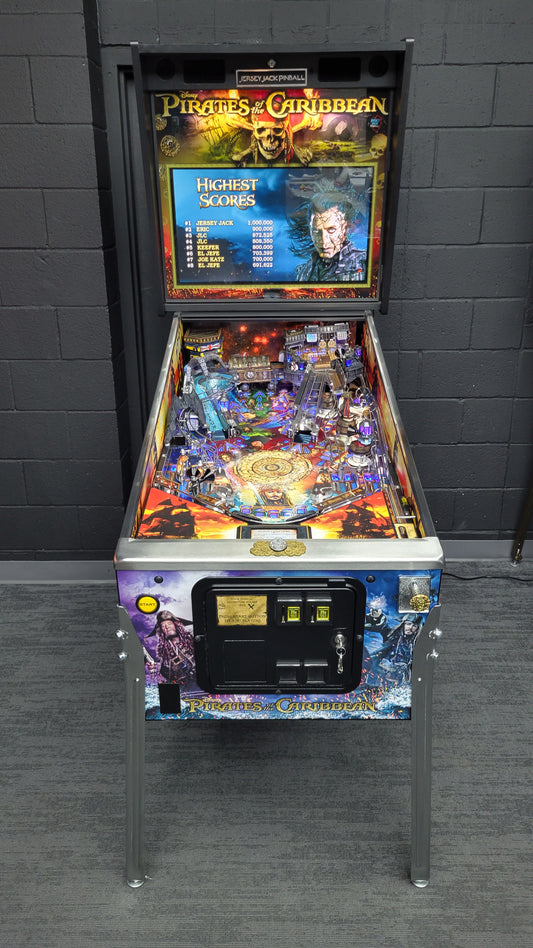 Pirates Of The Caribbean by Jersey Jack Pinball HUO