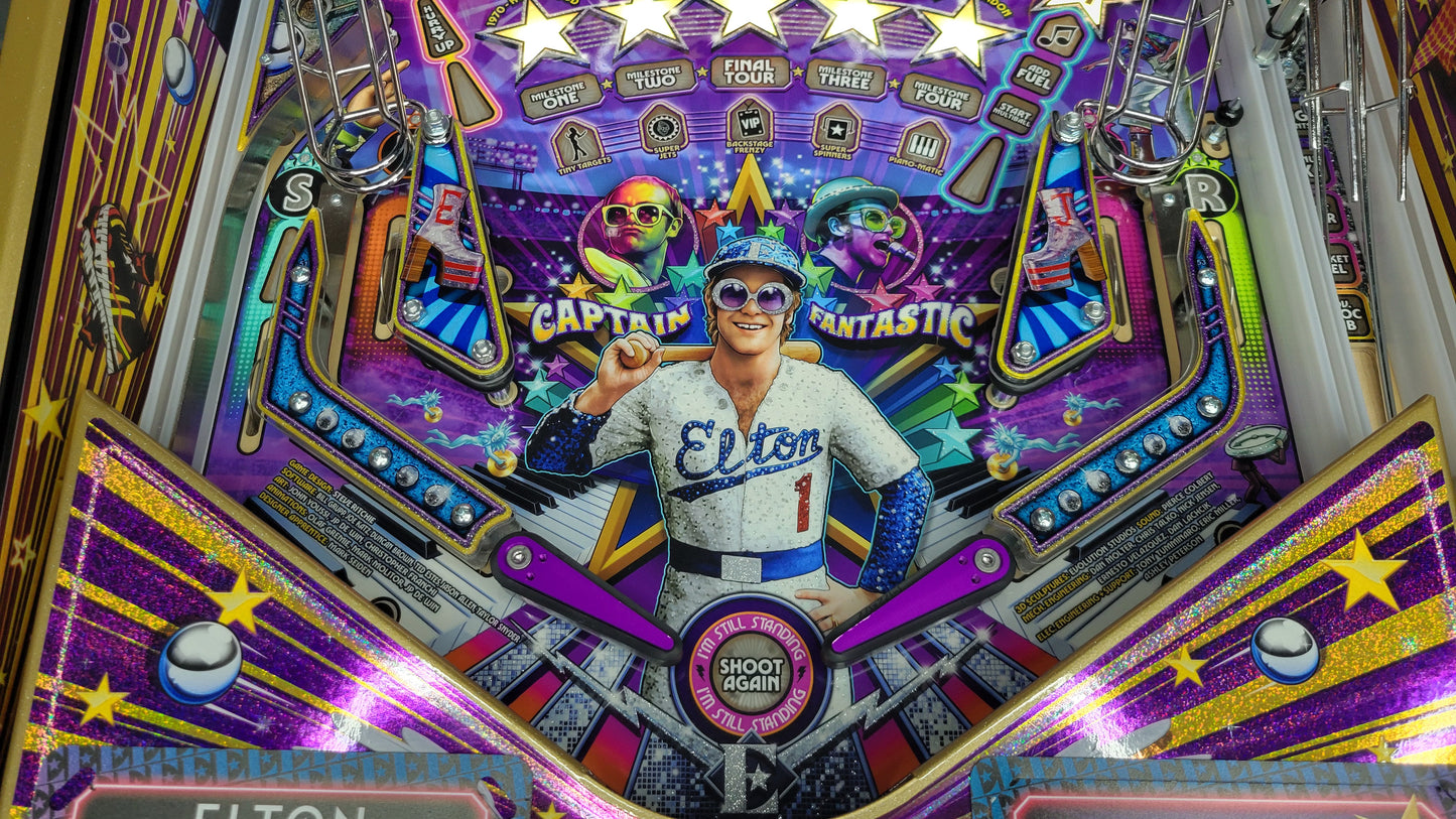 JJP Elton John CE Collectors Edition Pinball HU0