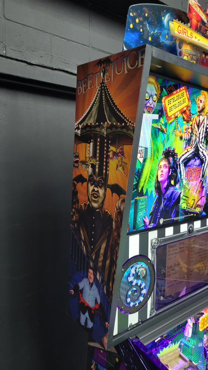 Spooky Beetlejuice Pinball HUO with Snake Topper Included