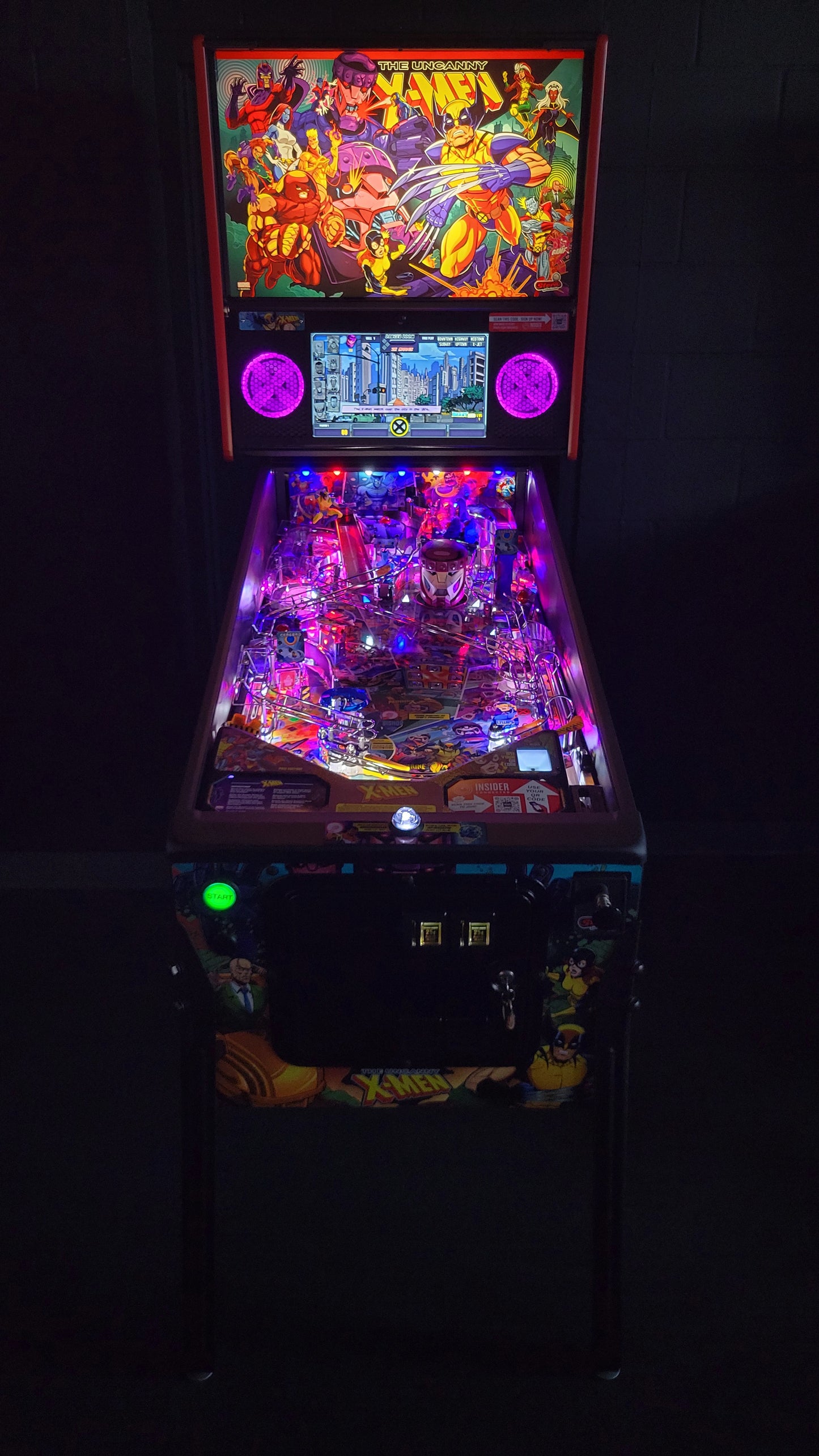 Stern The Uncanny X-Men Pro Pinball HUO
