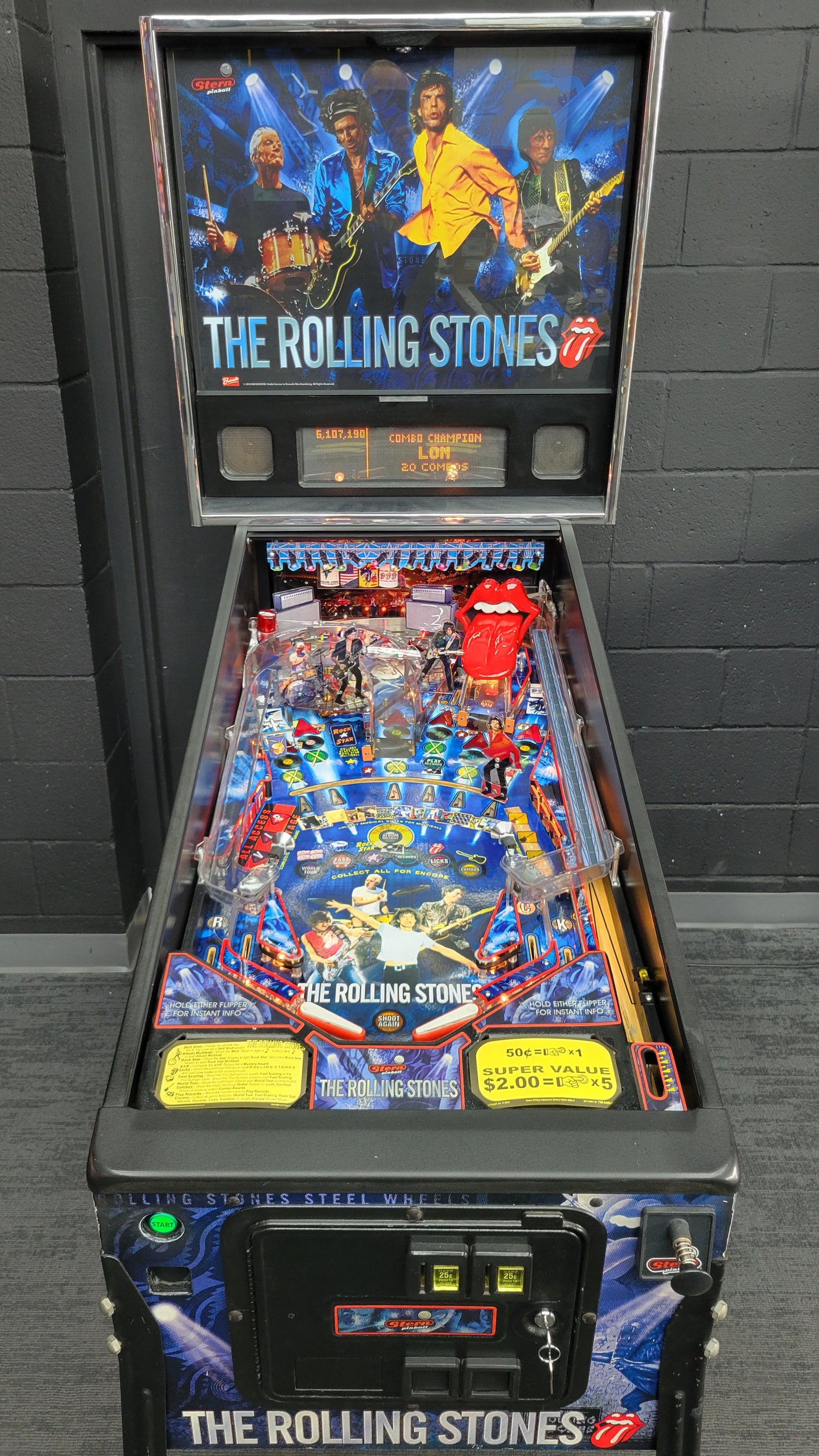 Stern The Rolling Stones Pinball