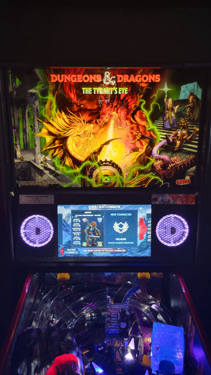 Stern Dungeon & Dragons The Tyrants Eve LE Pinball HUO