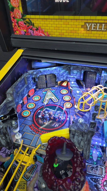 Wizard Of Oz Yellow Brick Road Edition HUO by Jersey Jack Pinball