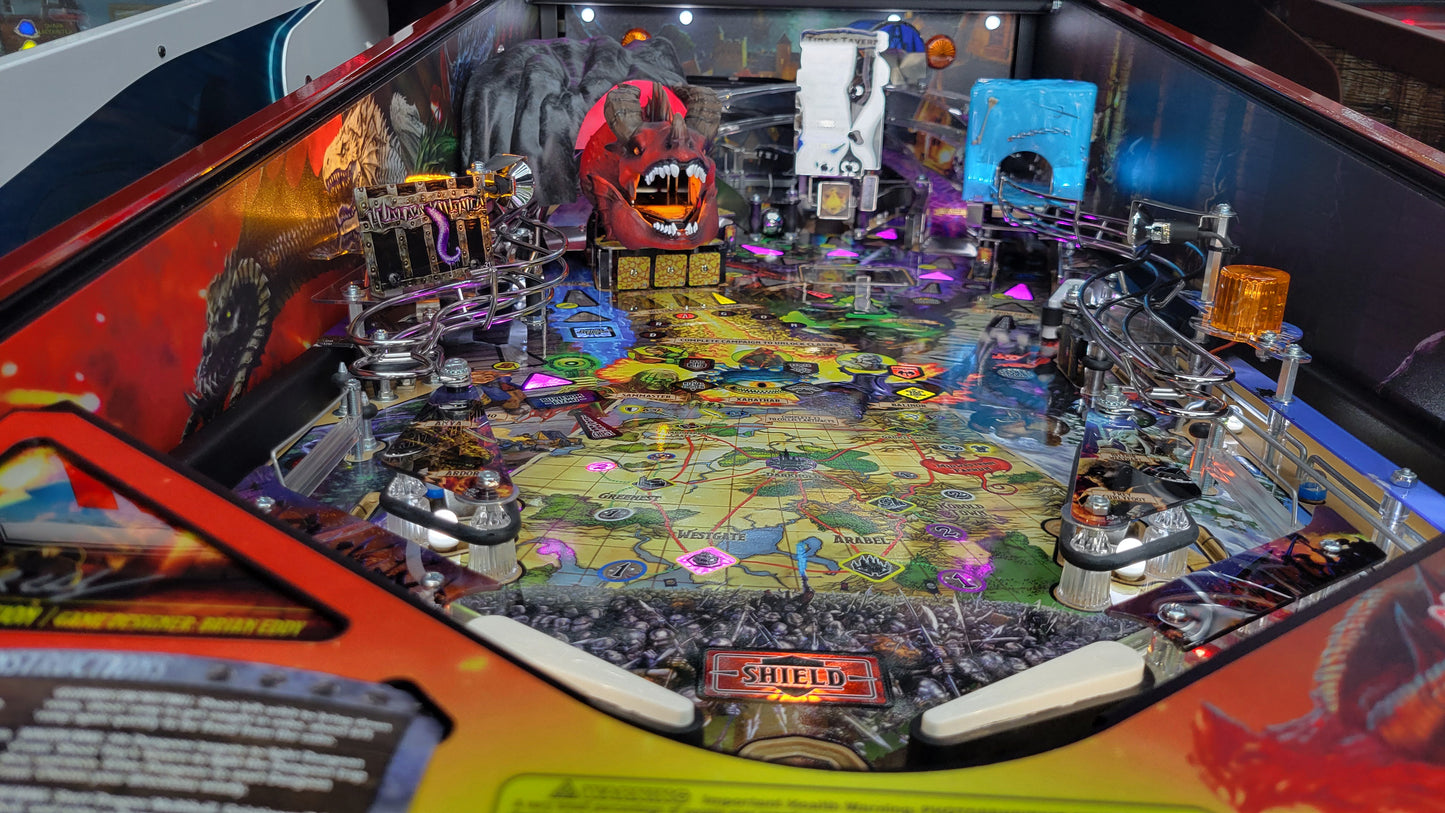 Stern Dungeon & Dragons The Tyrants Eve LE Pinball HUO