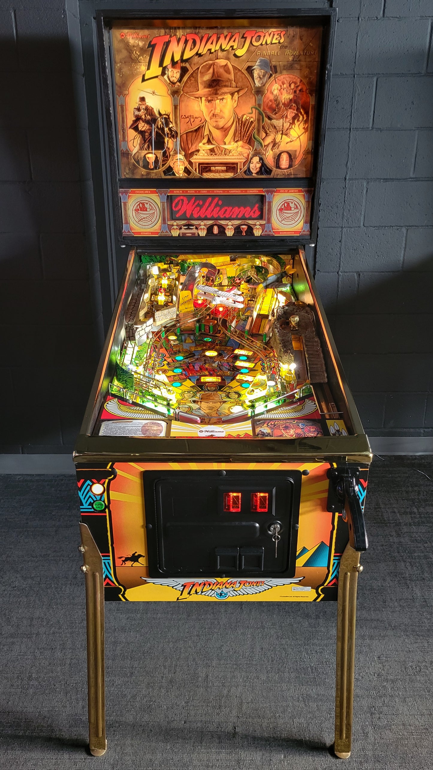 Williams Indiana Jones The Pinball Adventure