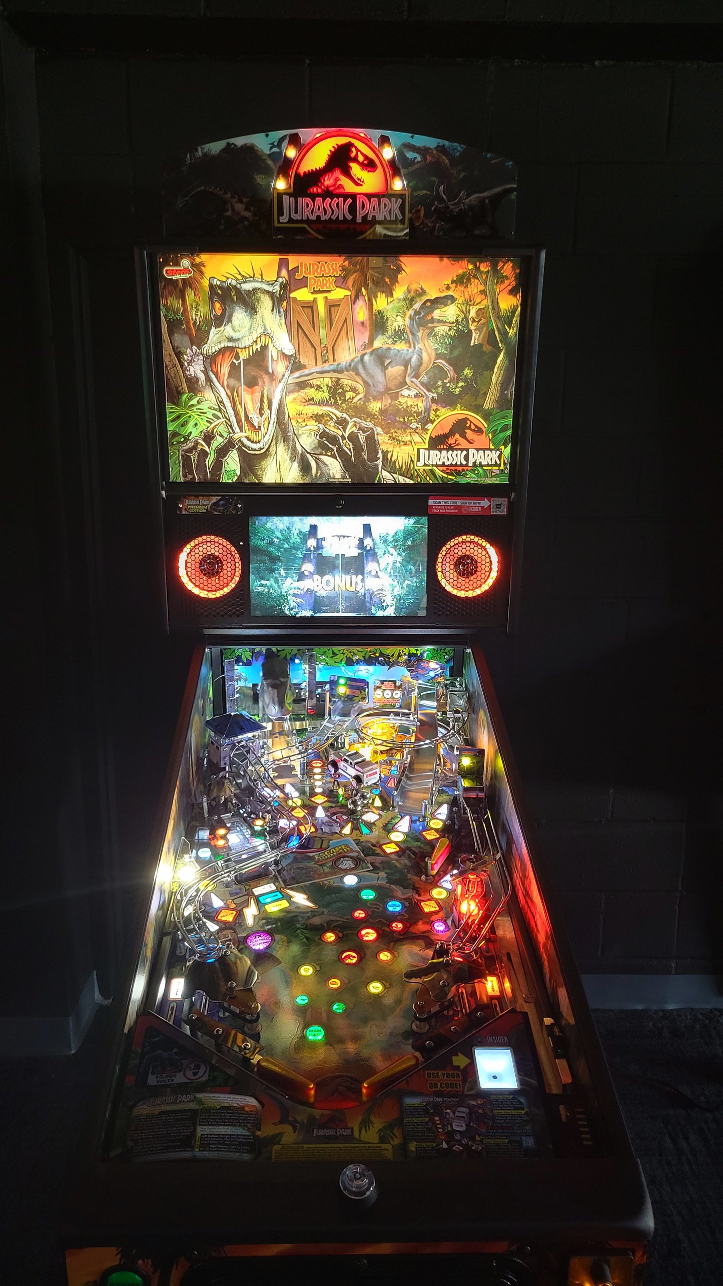 Stern Jurassic Park Premium Loaded