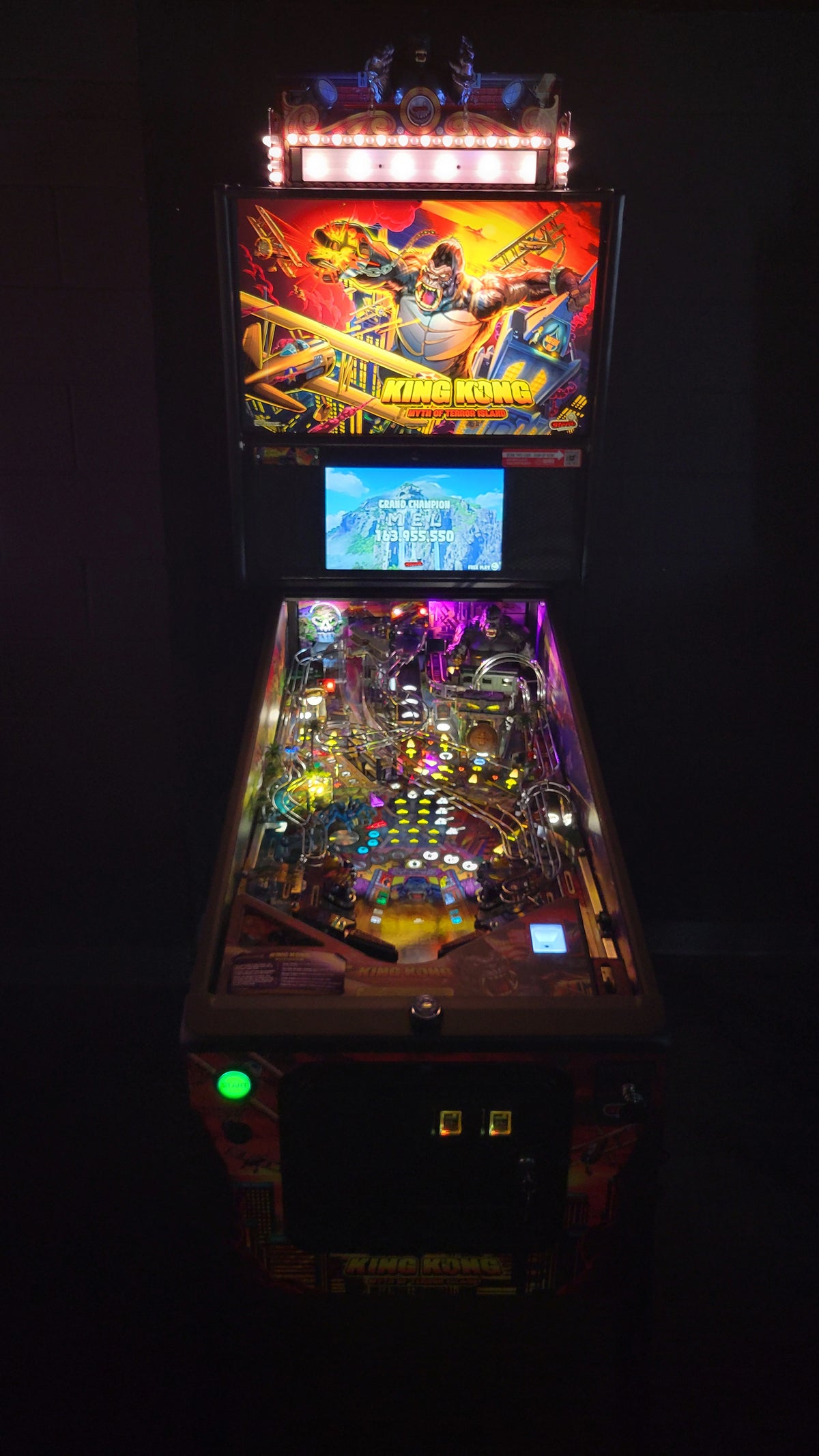 Stern King Kong Premium Pinball HUO
