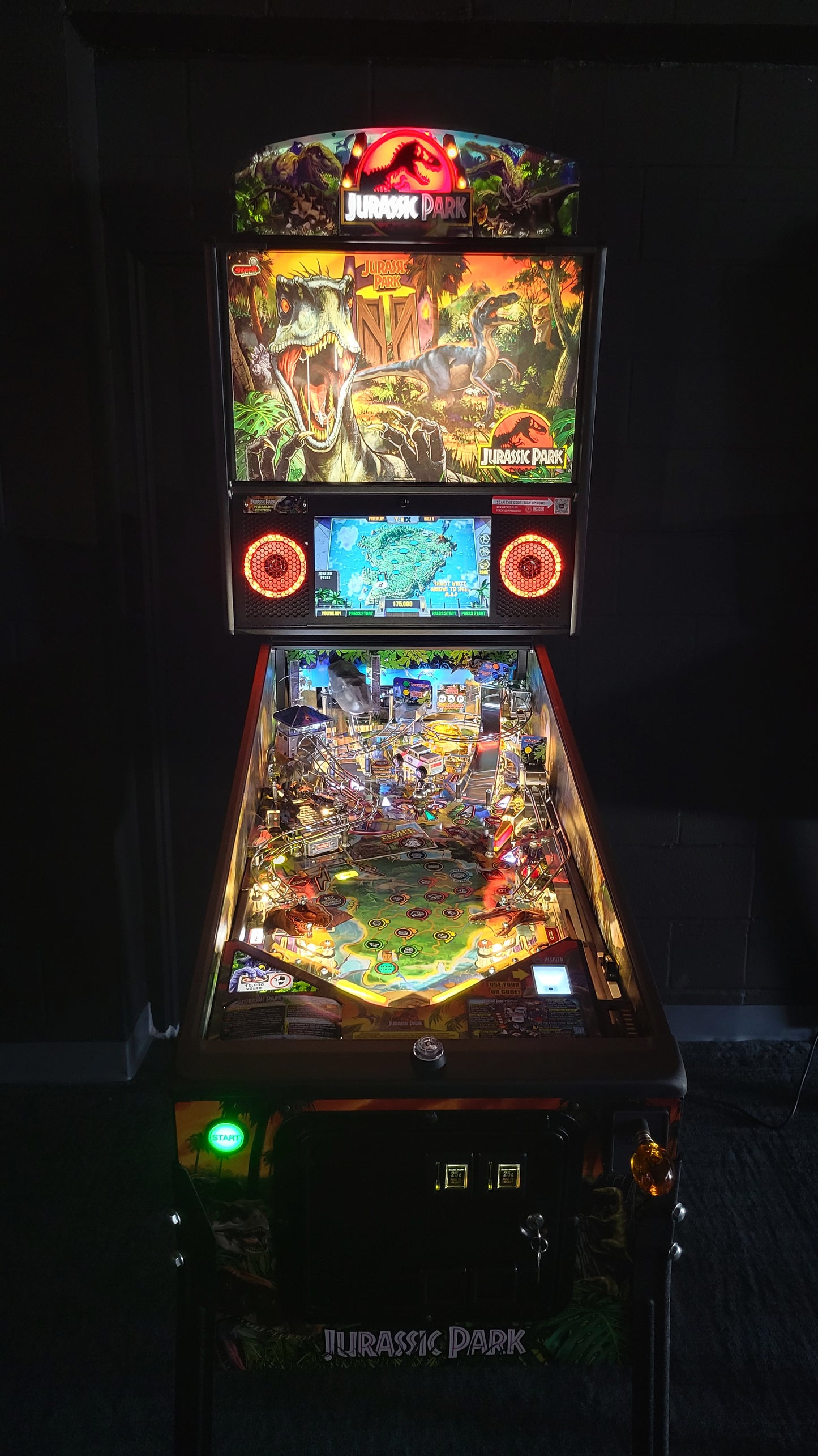 Stern Jurassic Park Premium Loaded