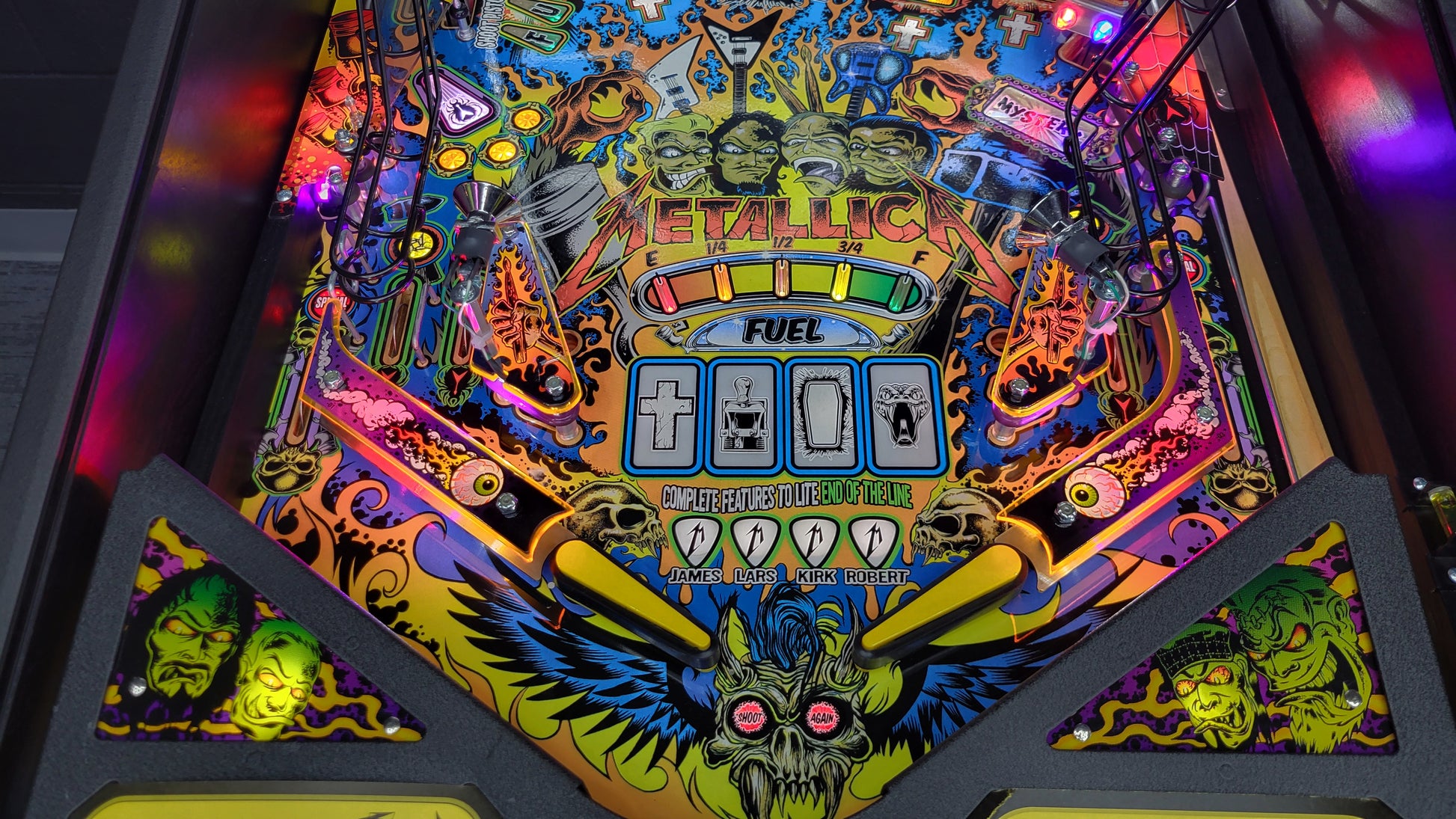 Stern Metallica Premium Vault Pinball