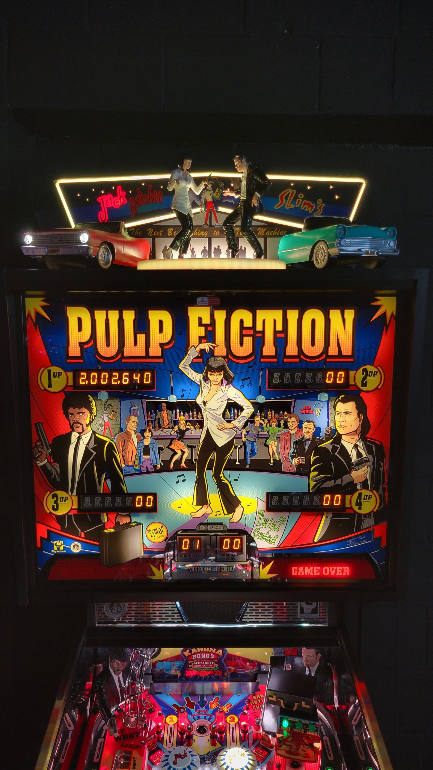 Pulp Fiction Bad Mother Flipper LE Pinball HUO