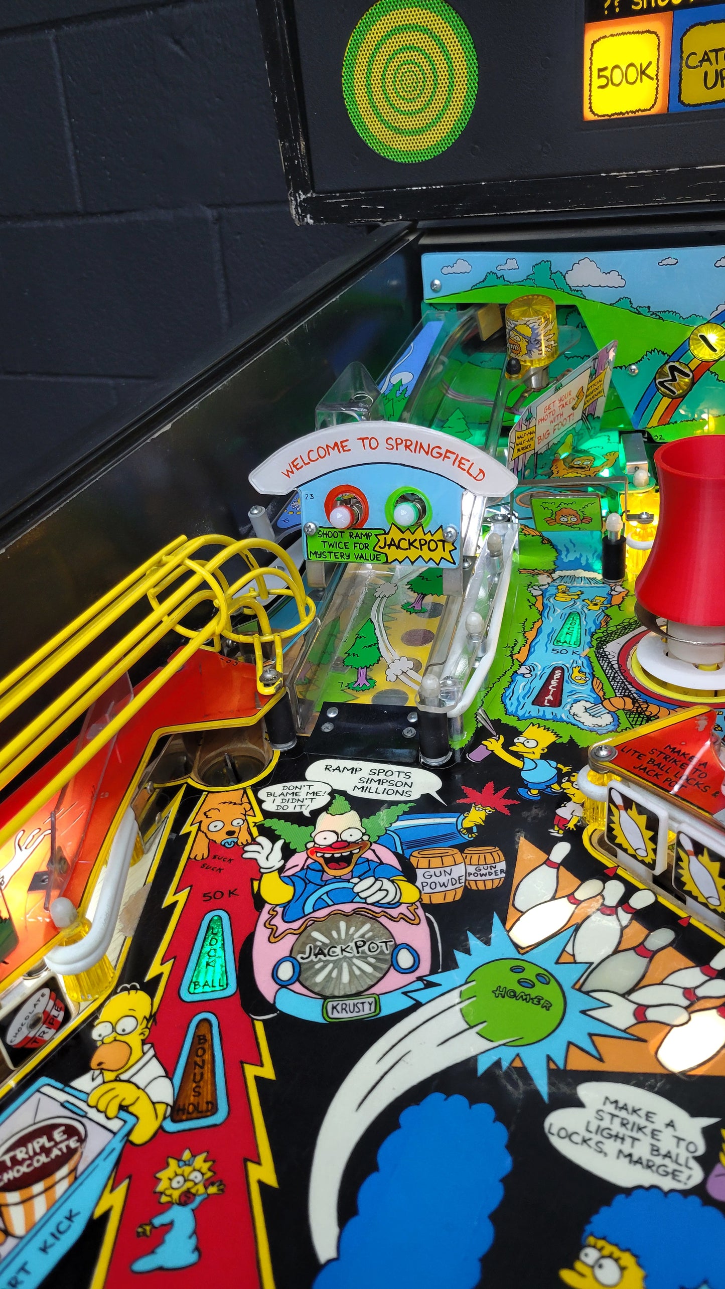 Data East The Simpsons Pinball