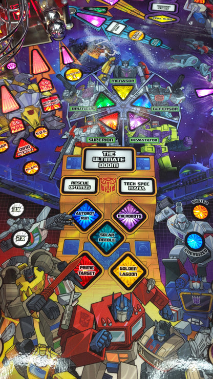 Stern Transformers More Than Meets The Eye Premium Pinball HUO