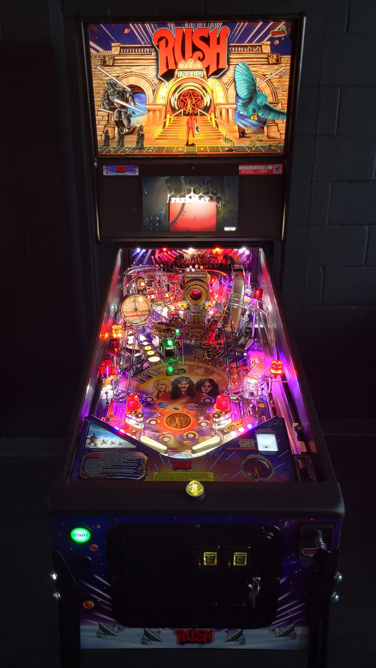 Stern Rush Premium Pinball