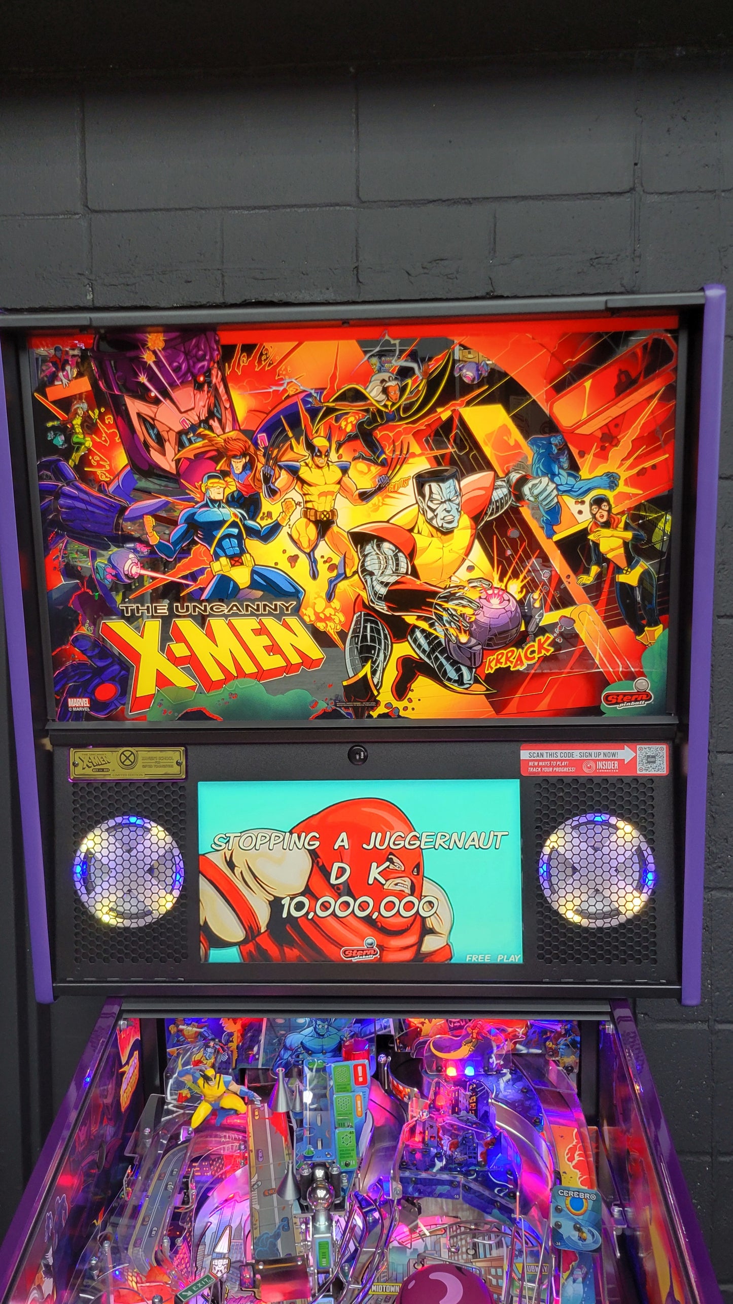 Stern The Uncanny X-Men LE Pinball HUO