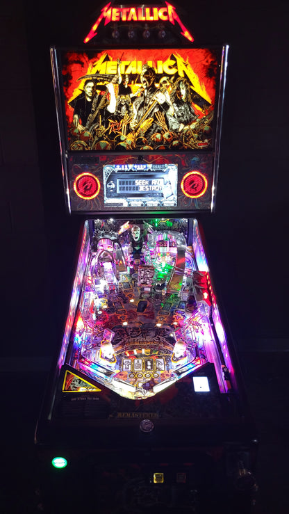 Stern Metallica Remastered LE Pinball HUO