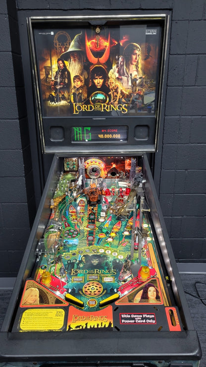 Lord Of The Rings Pinball