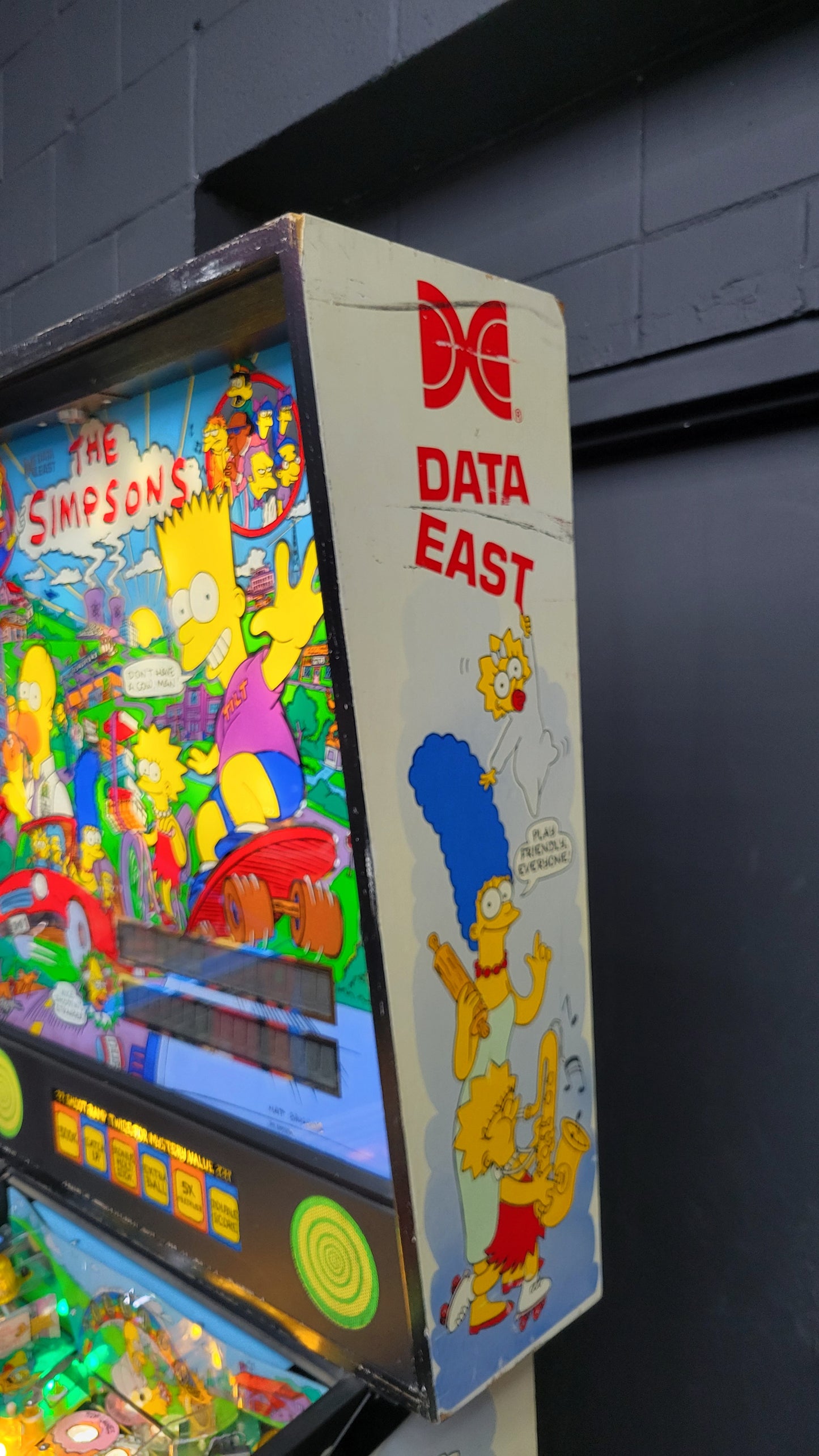 Data East The Simpsons Pinball