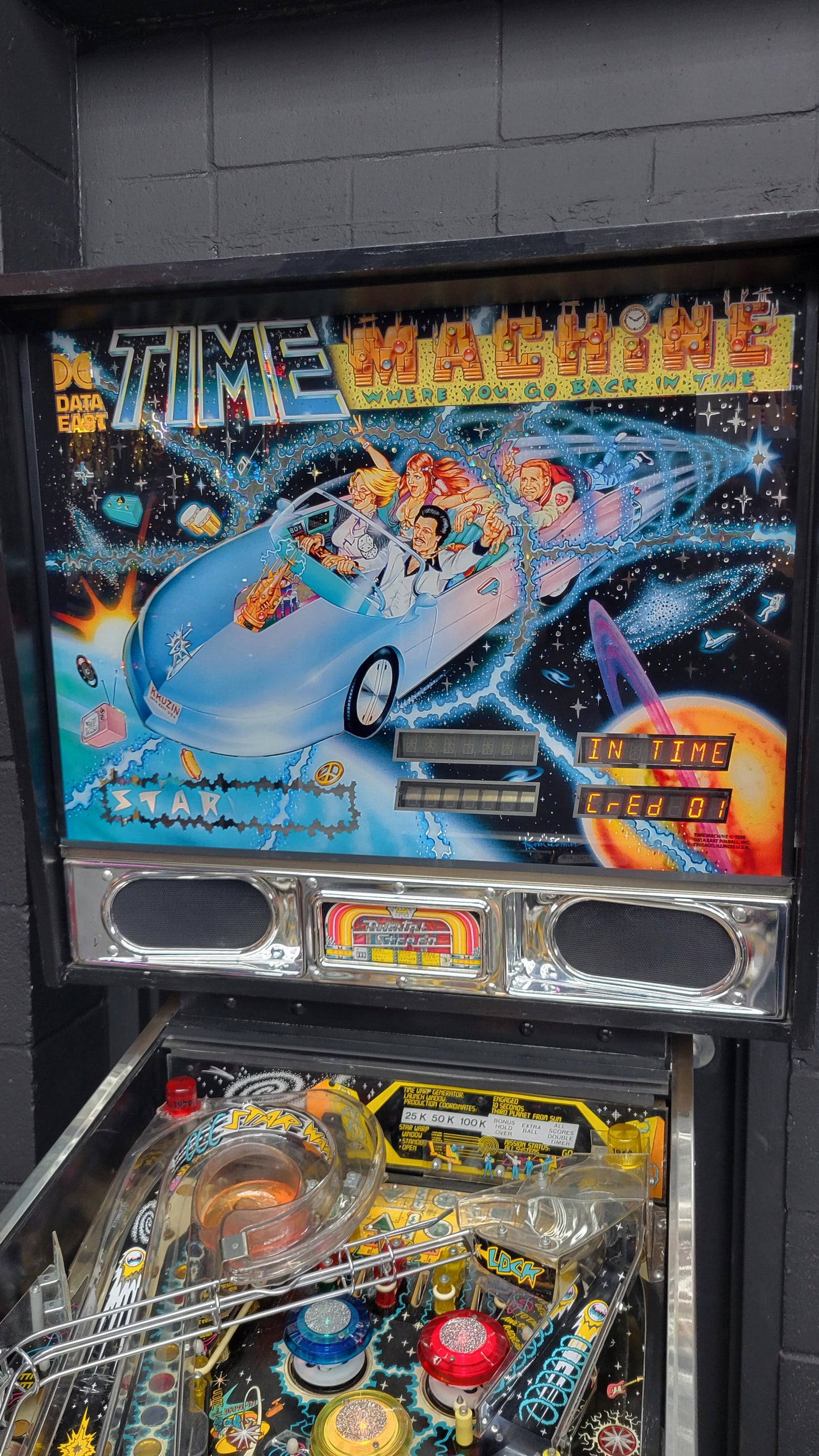 Data East Time Machine Pinball