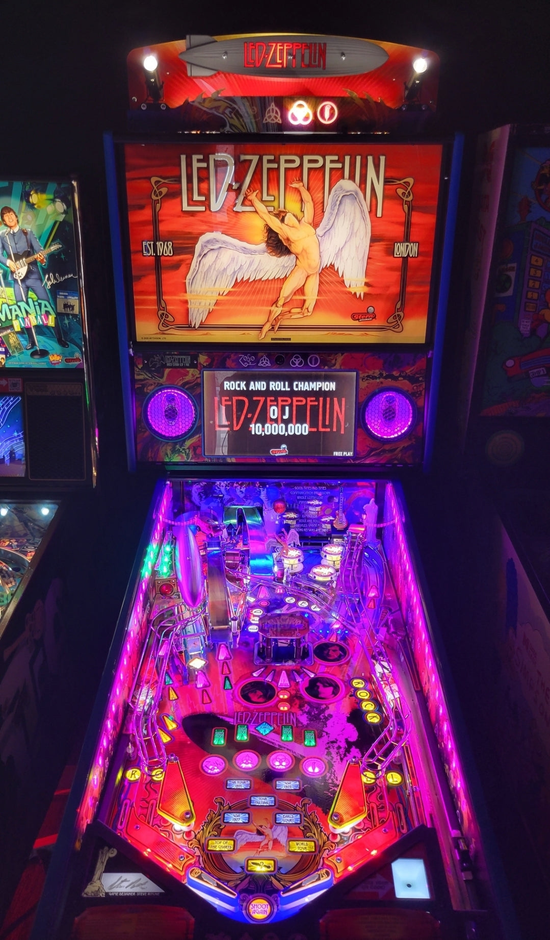 Led Zeppelin LE Pinball HUO