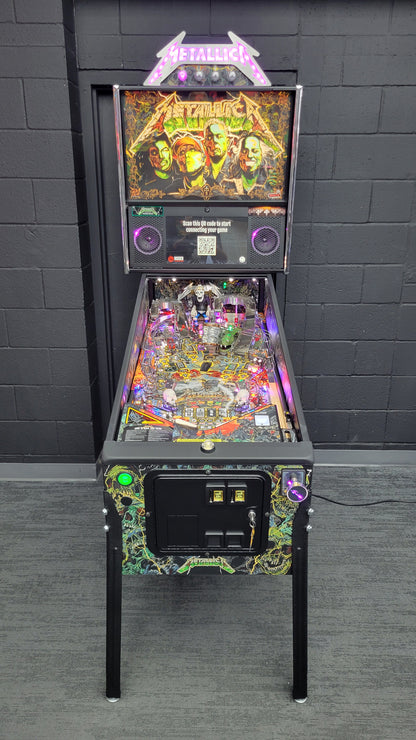 Stern Metallica Remastered Premium HUO Pinball Loaded!