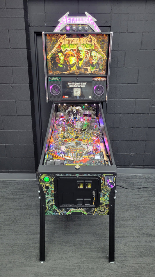 Stern Metallica Remastered Premium HUO Pinball Loaded!