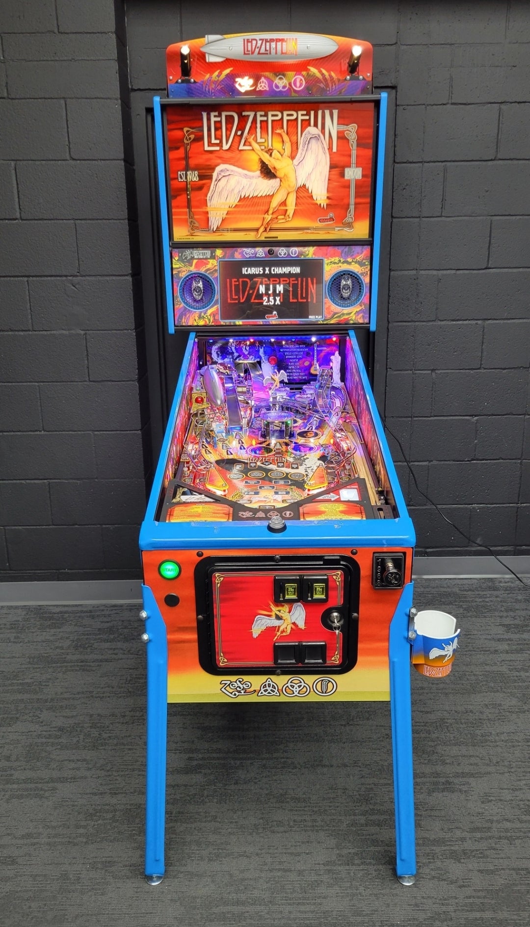 Led Zeppelin LE Pinball HUO