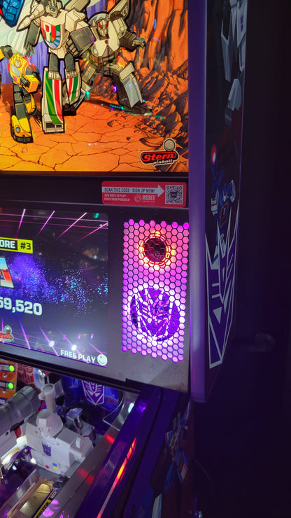 Stern Transformers More Than Meets The Eye LE Pinball Showroom Model