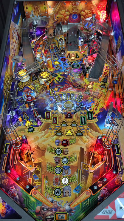 Stern Iron Maiden Premium Pinball HUO