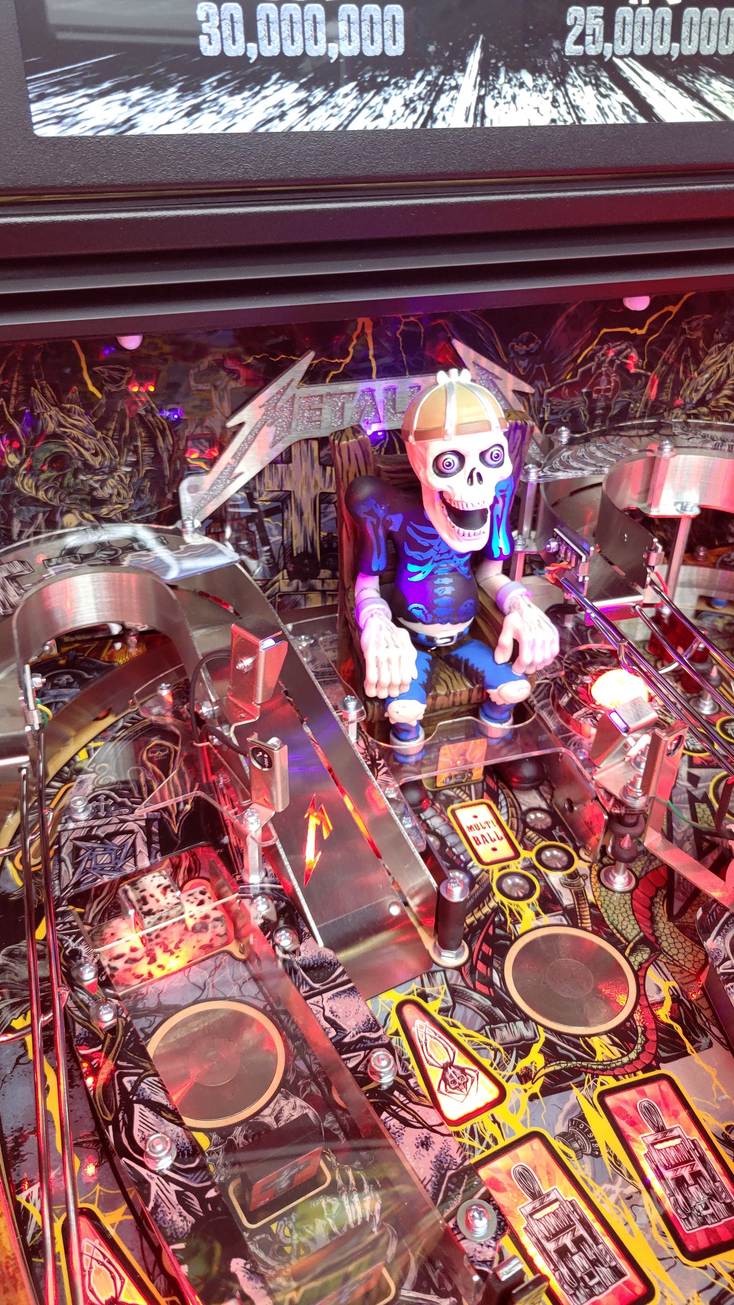 Stern Metallica Remastered Premium HUO Pinball Loaded!