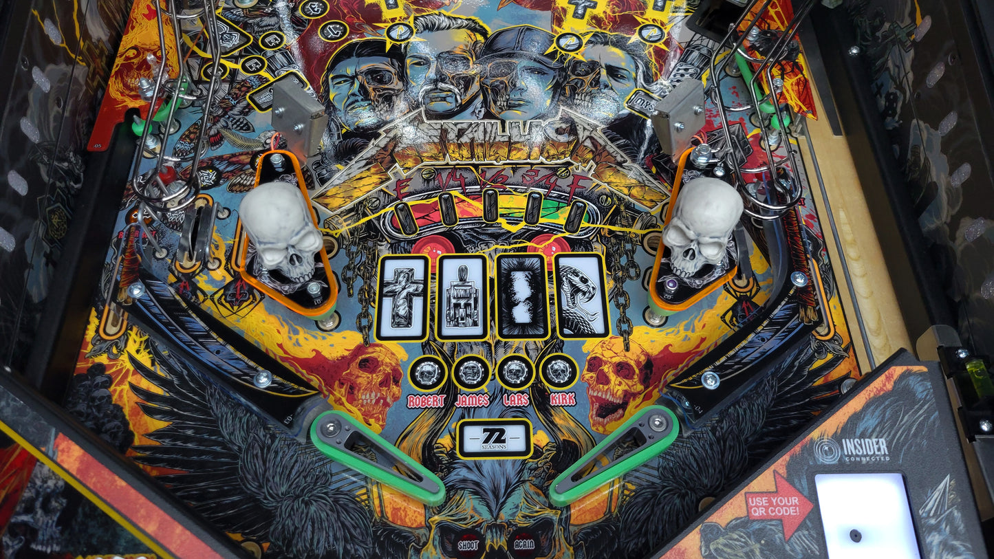 Stern Metallica Remastered LE Pinball HUO