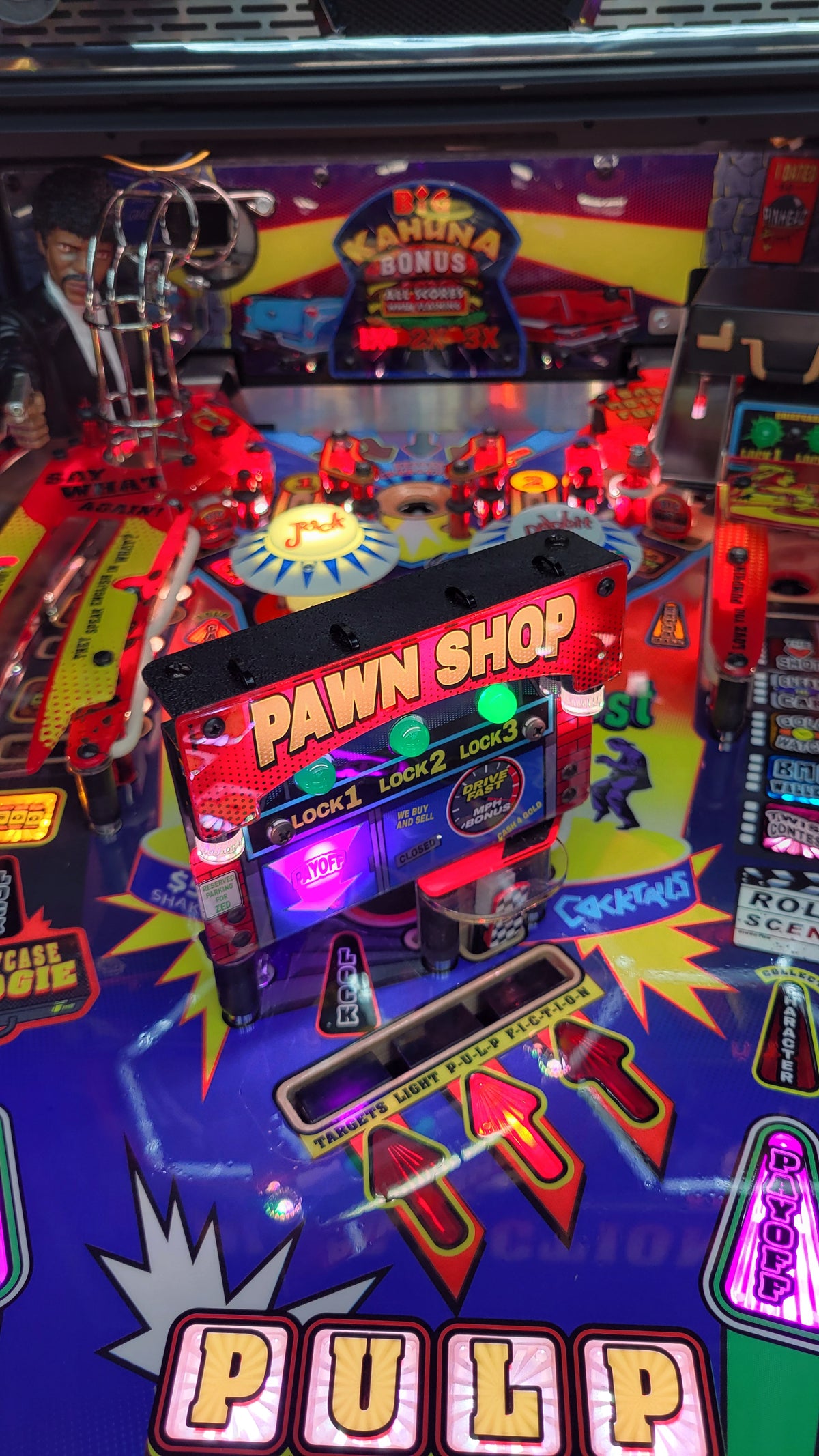 Pulp Fiction Bad Mother Flipper LE Pinball HUO