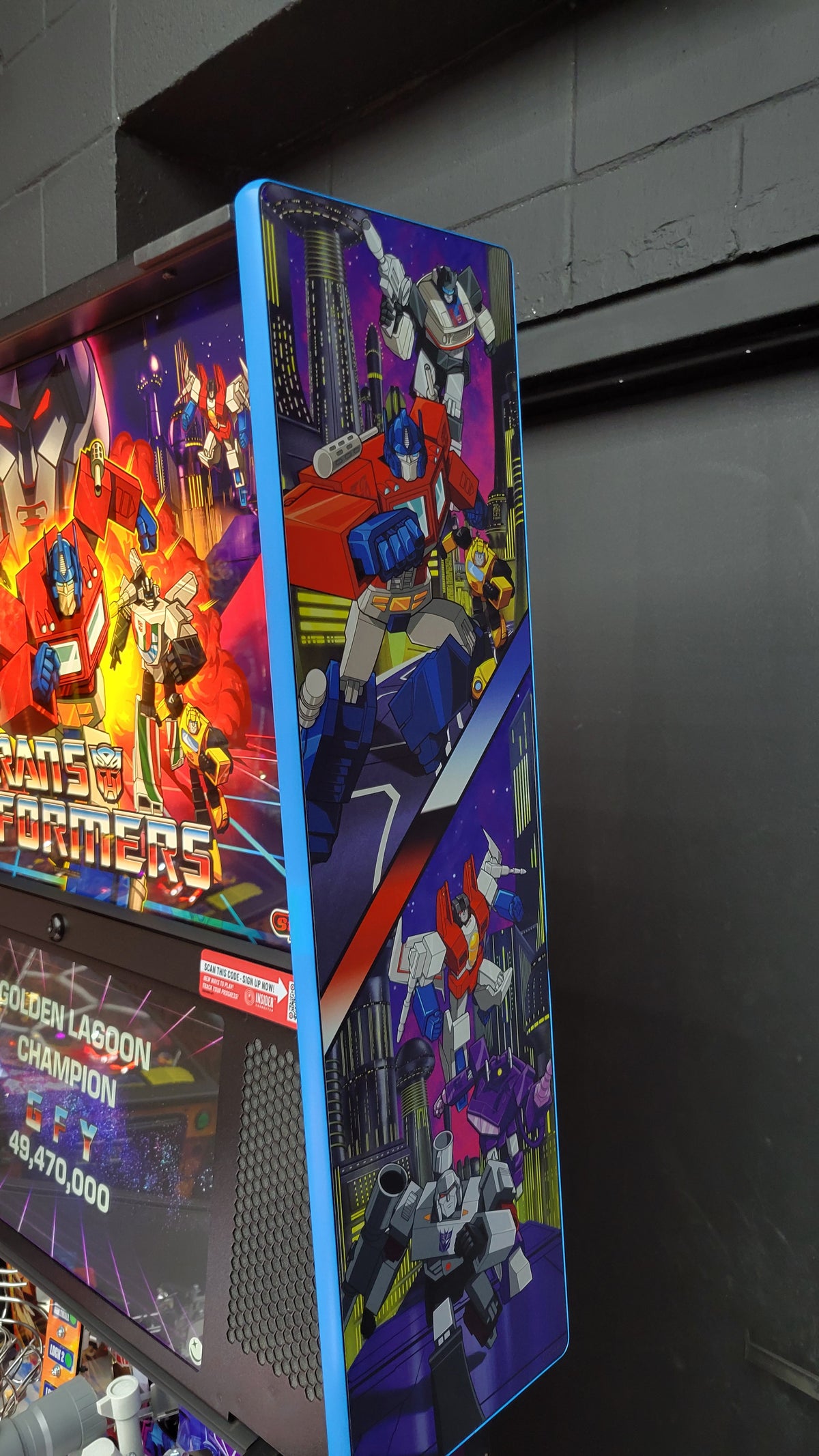 Stern Transformers More Than Meets The Eye Premium Pinball HUO