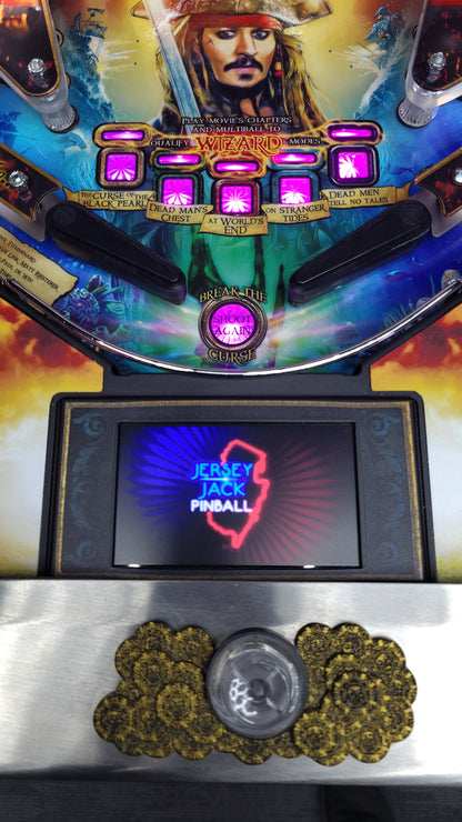 Pirates Of The Caribbean by Jersey Jack Pinball HUO