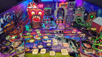 Spooky Beetlejuice Pinball HUO with Snake Topper Included