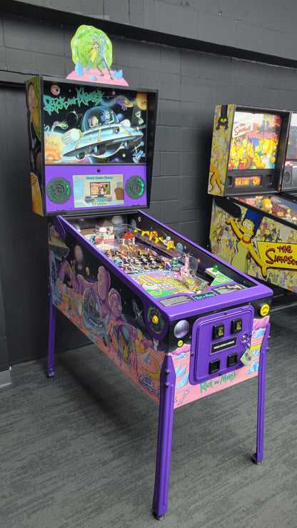 Spooky Rick And Morty Blood Sucker Edition Pinball