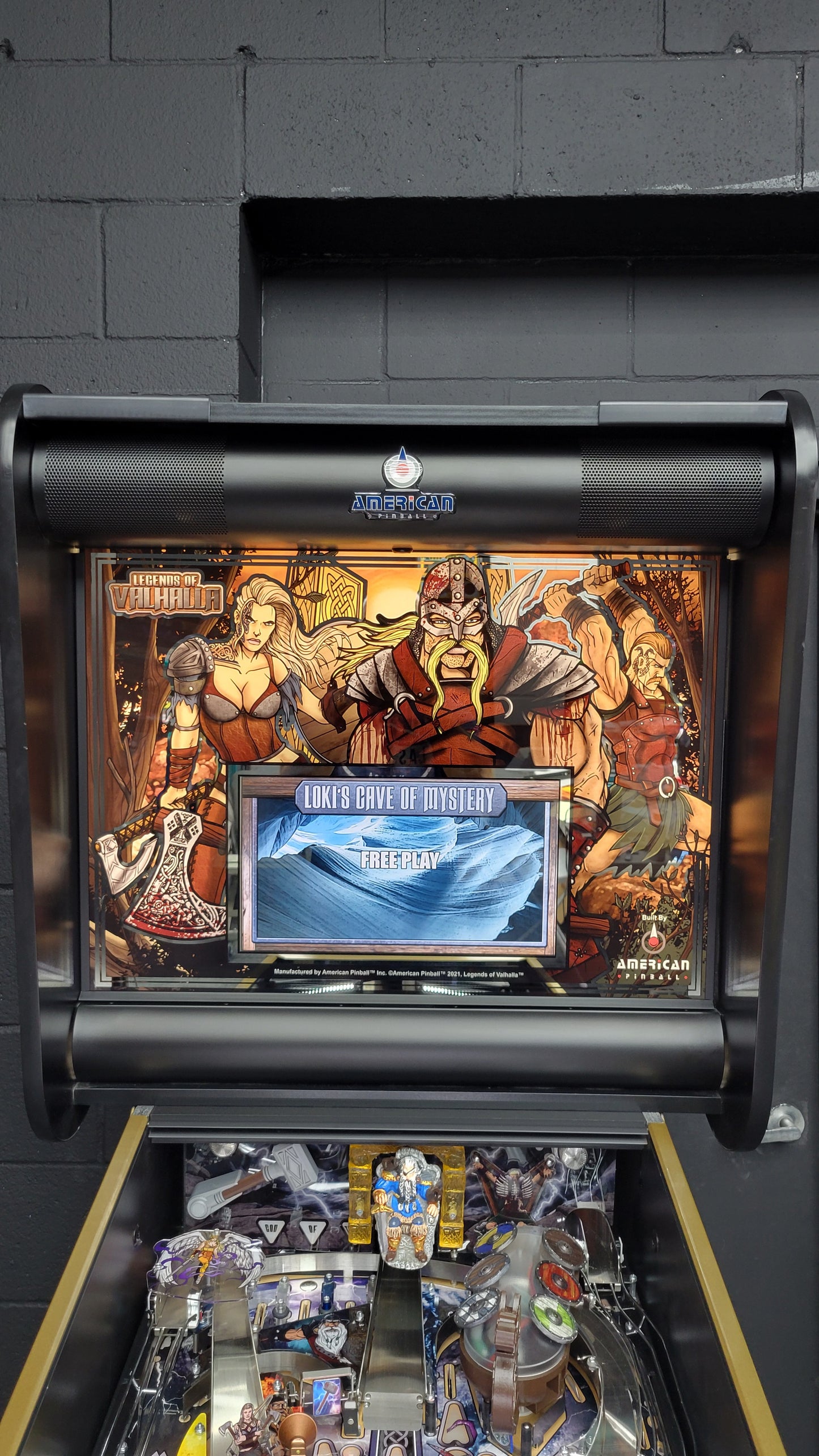 Legends of Valhalla Deluxe LE American Pinball