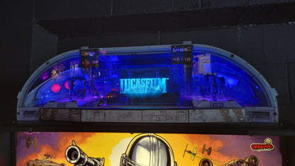 Stern Mandalorian Pro Pinball with Topper