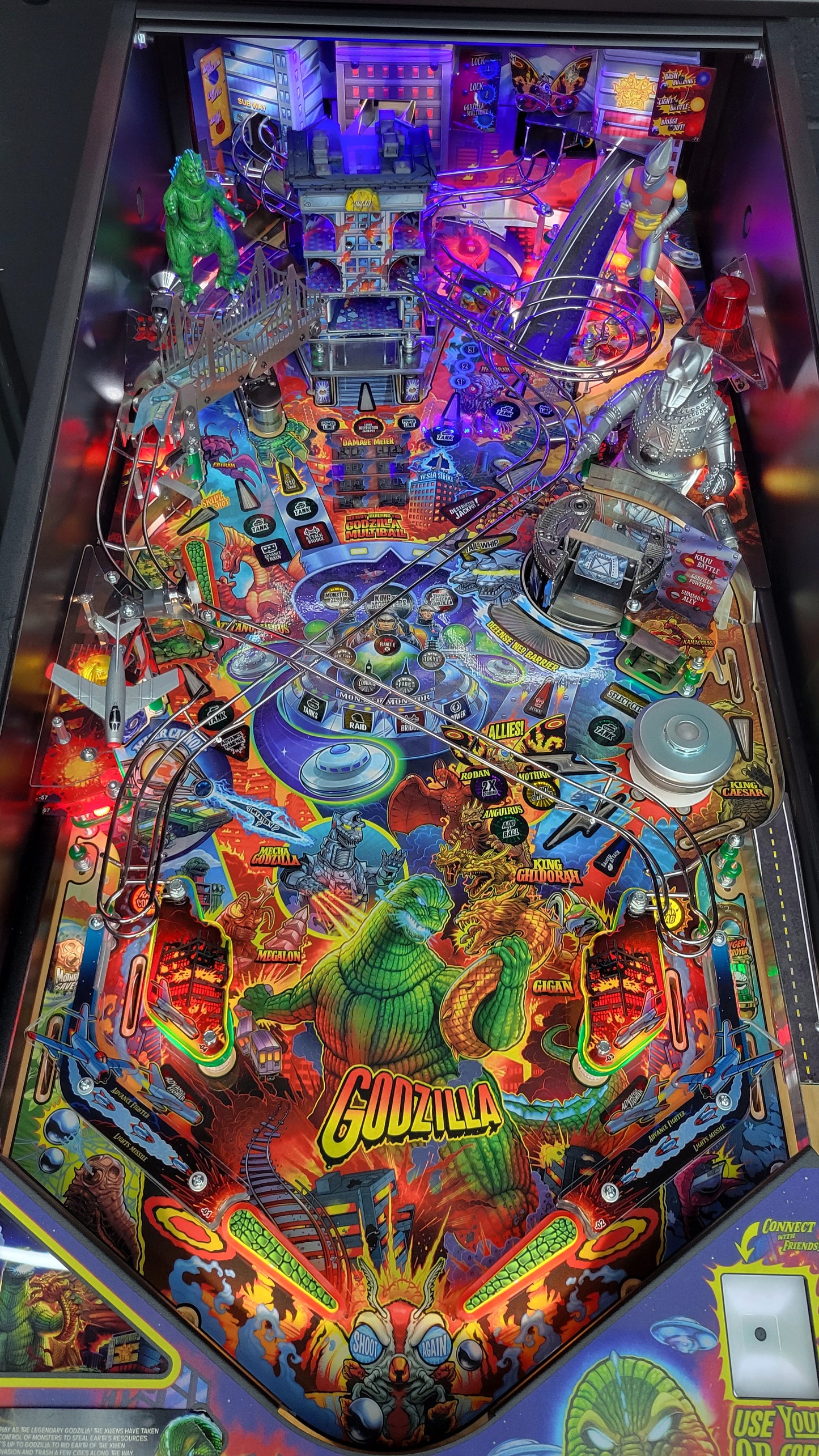 Stern Godzilla Premium Pinball