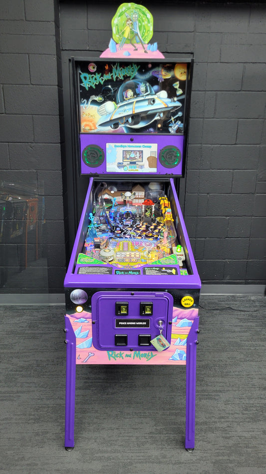 Spooky Rick And Morty Blood Sucker Edition Pinball