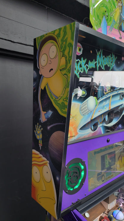 Spooky Rick And Morty Blood Sucker Edition Pinball