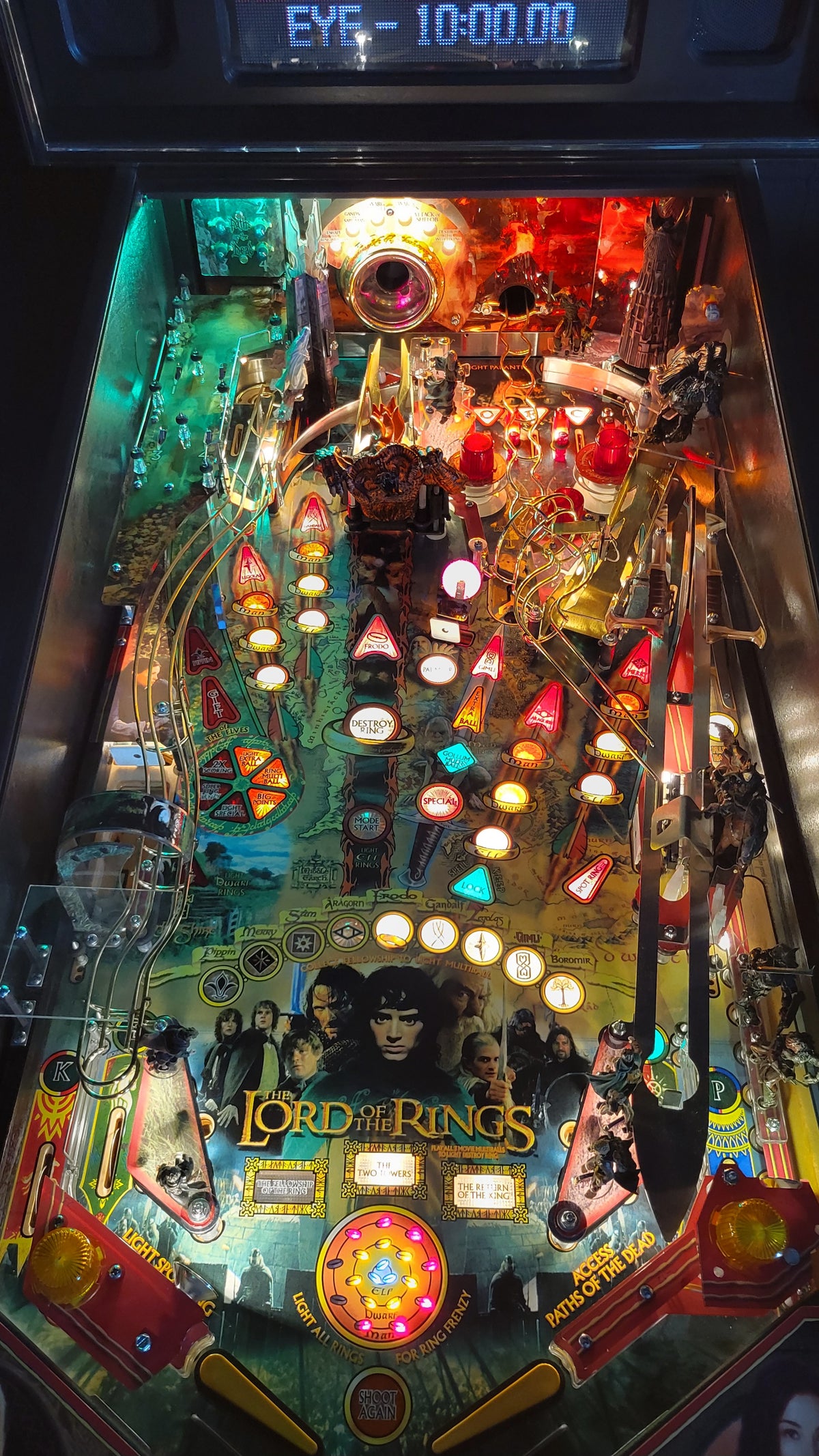 Stern Lord Of The Rings Pinball HUO