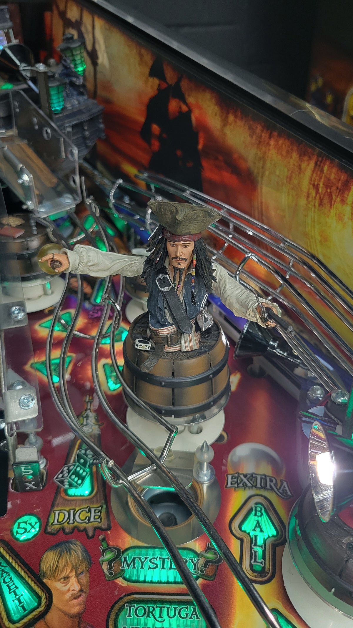 Pirates Of The Caribbean by Jersey Jack Pinball HUO