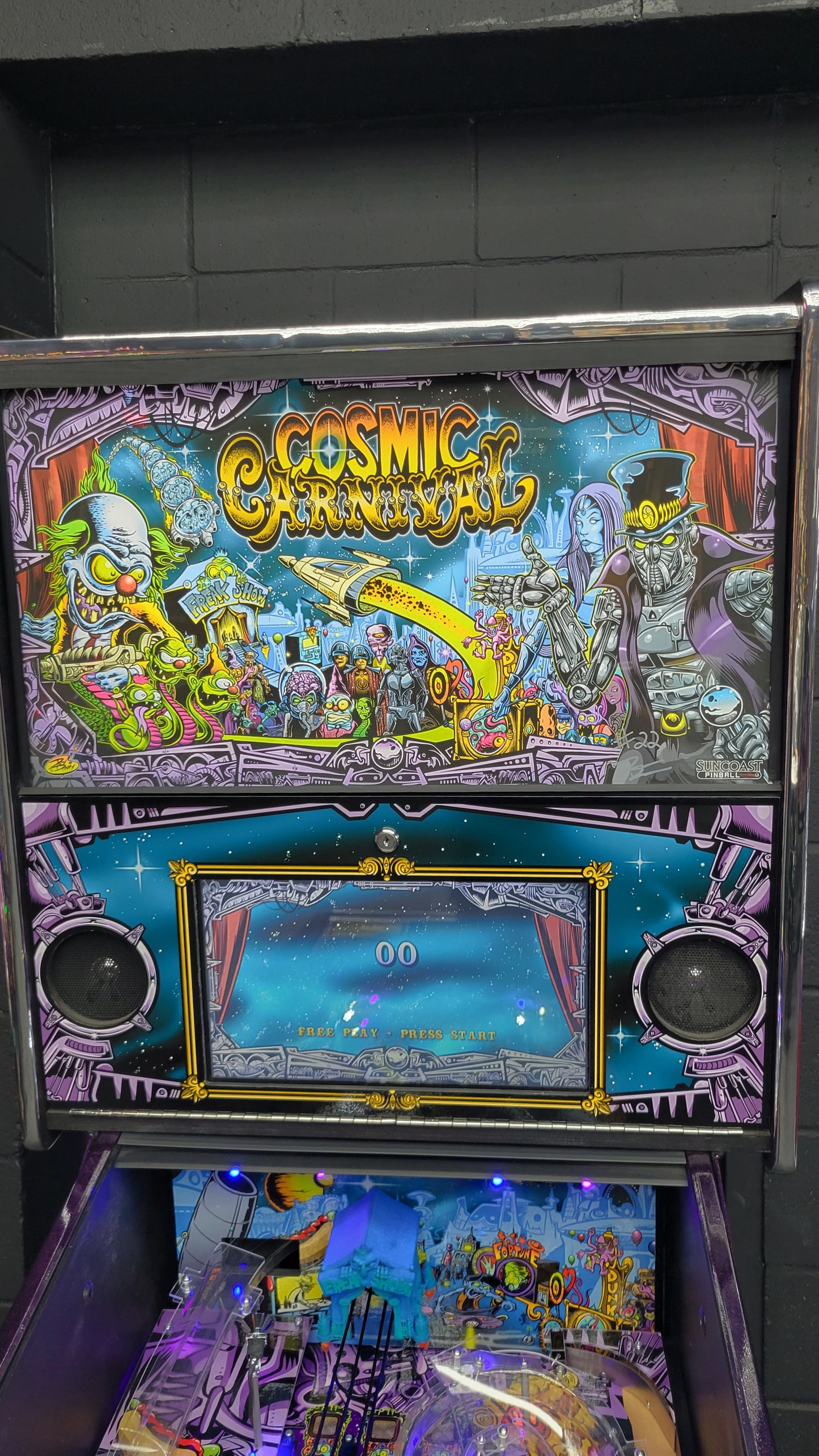 Cosmic Carnival Pinball by Suncoast